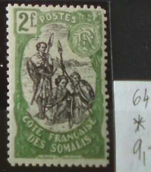 Francúzske Somálsko 64 *