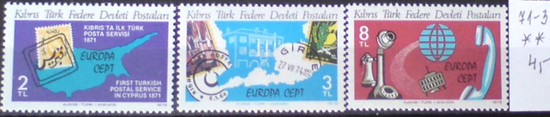 Turecký Cyprus 71-3 **