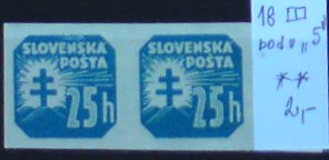 Slovenský štát NV 18 **