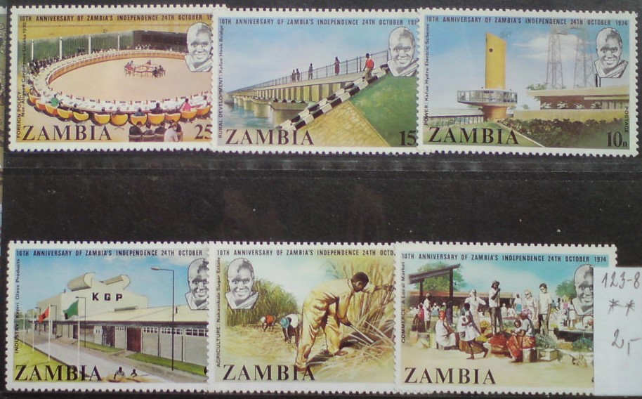 Zambia 123-8 **