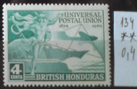 Britský Honduras 134 **