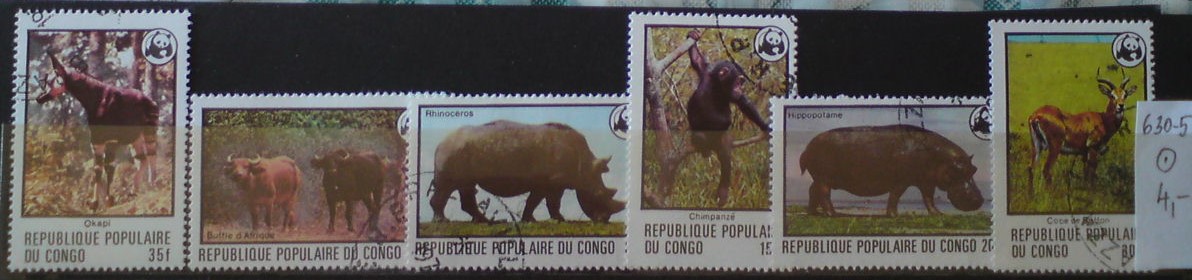 Kongo Brazavile 630-5