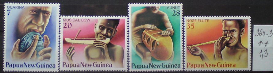 Papua nová Guinea 360-3 **