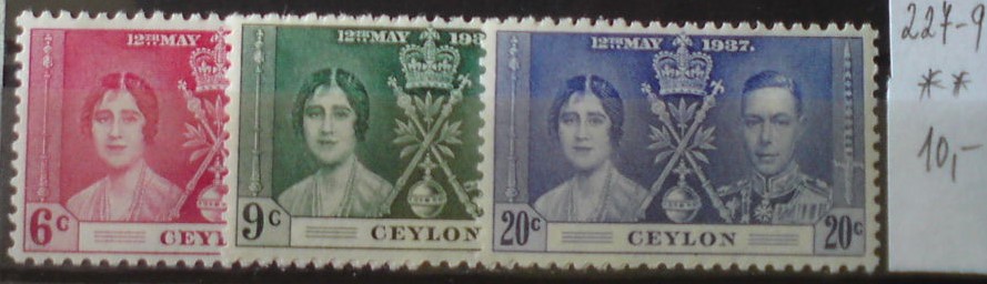 Ceylon 227-9 **