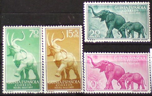 Španielska Guinea 334-7 **
