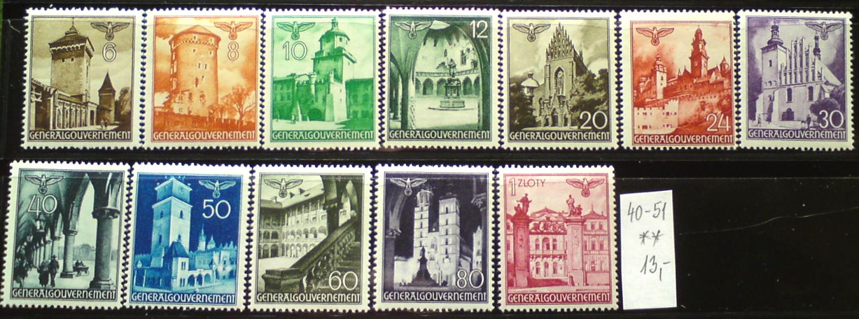 Generál Gouvernement 40-51 **