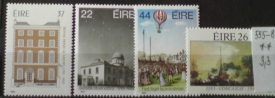 Írsko 555-8 **