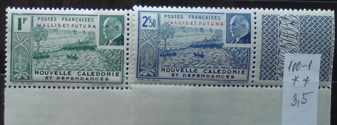 Wallis a Futuna 100-1 **