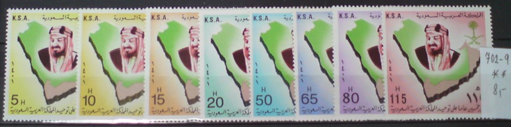 Saudská Arábia 702-9 **