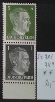 Nemecká Ríša St 781/784 **