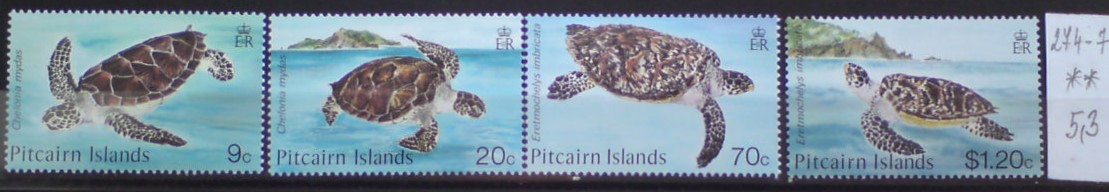 Pitkairnove ostrovy 274-7 **