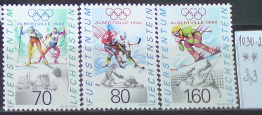 Lichtenštajnsko 1030-2 **