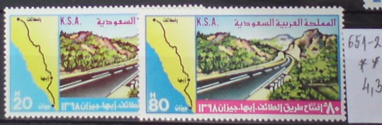 Saudská Arábia 651-2 **