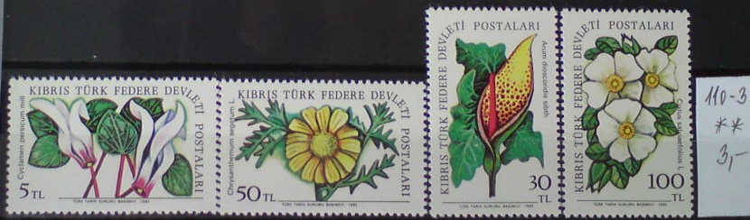 Turecký Cyprus 110-3 **
