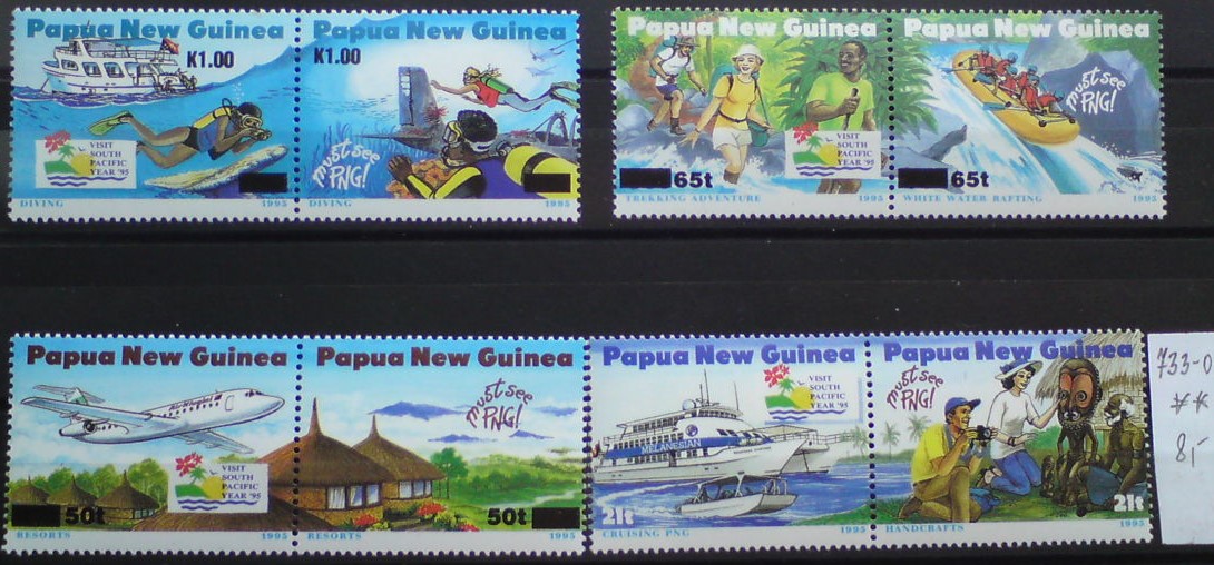 Papua Nová Guinea 733-0 **