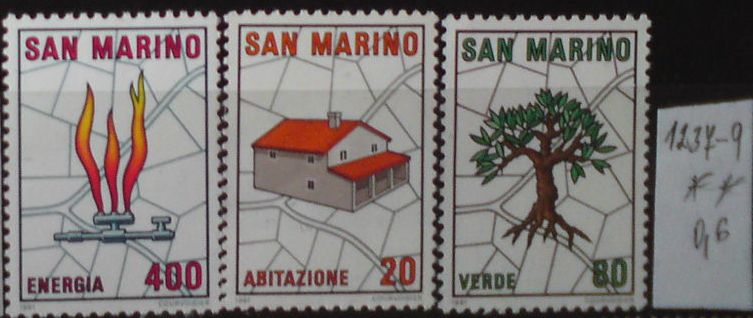 San Marino Mi 1237-9 **